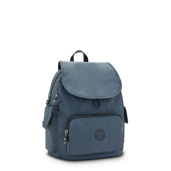 Kipling City Pack Small Rugzak Donkerblauw Grijs | België 1708YX